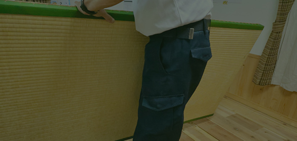 お客様のご希望日に畳をお届け